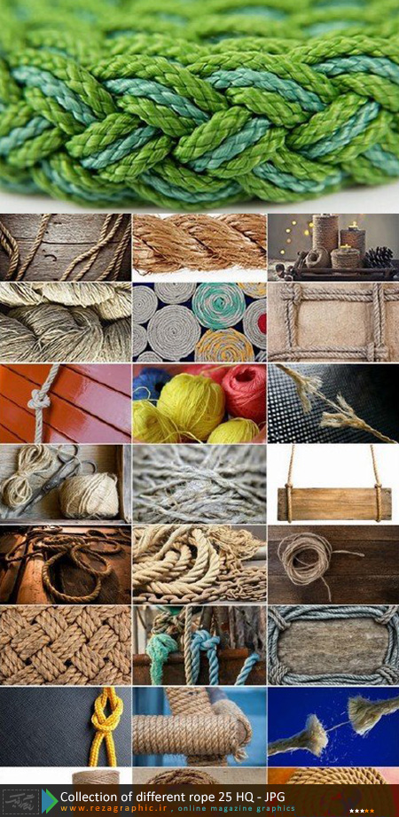 25 تصاویر استوک انواع طناب و نخ از شاتر استوک | رضاگرافیک 